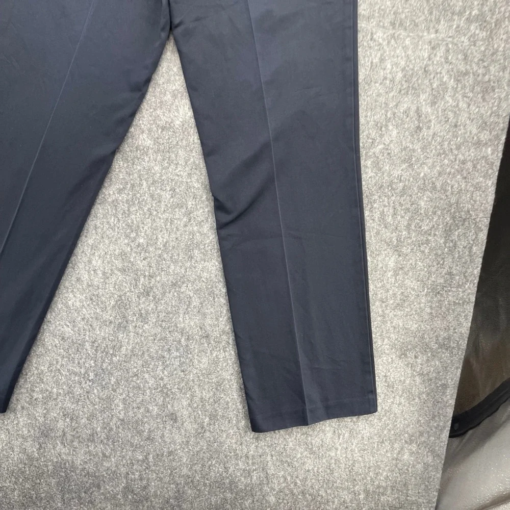 Dockers Pants Mens 32x32  Essential Khaki D2 Straight Fit Cotton Chinos Blue